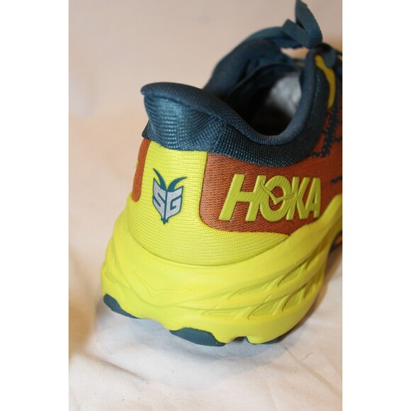 NEW Hoka One Men\'s Speedgoat 5 RUNNING SNEAKERS BLUE CORAL main image 5